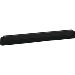 Vikan 7772, Vikan 16" Black Refill Cassette Replacement cassette with neoprene rubber squeegee blades for squeegee model 7752.