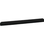 Vikan 7774, Vikan 24" Black Refill Cassette Replacement cassette with neoprene rubber squeegee blades for squeegee model 7754.
