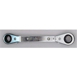 Wilde Tool 802-BB, Wilde Tools- 1/2" x 9/16" Offset Ratchet Box Wrench Manufactured & Assembled in U.S.A.<br>
Finish : Polished, Each