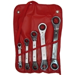 Wilde Tool 806-VR, Wilde Tools- 5 Piece Offset Ratchet Box Wrench Set Manufactured & Assembled in U.S.A.<br />
Finish : Polished, Each