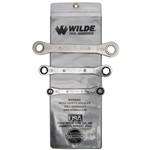 Wilde Tool 883-VR, Wilde Tools- 3 Piece Ratchet Box Wrench Set Manufactured & Assembled in U.S.A.<br>
Finish : Polished, Each