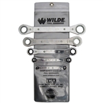 Wilde Tool 885-VR, Wilde Tools- 5 Piece Ratchet Box Wrench Set Manufactured & Assembled in U.S.A.<br>
Finish : Polished, Each