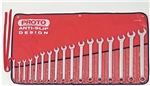 Proto J1200RM-T500, Proto - 17 Piece Full Polish Metric Combination Wrench Set - 12 Point