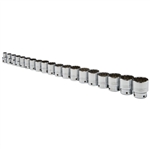 Proto J54113-TT, Proto - Tether-Ready 1/2" Drive 19 Piece Socket Set - 12 Point