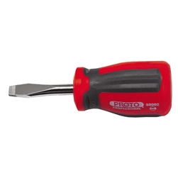 Proto J88002, Proto - Super Proto - Slotted Keystone Round Screwdriver - 1/4" x 1-1/2"