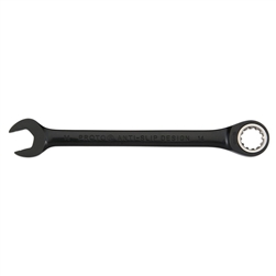 Proto JSCRM12, Proto - Black Chrome Combination Non-Reversible Ratcheting Wrench 12 mm - Spline