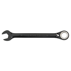 Proto JSCV20, Proto - Black Chrome Combination Reversible Ratcheting Wrench 5/8" - Spline