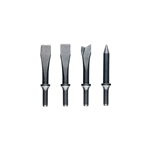 JET JSG-1304, 4-Piece Chisel Set for Air Hammers JSG-1304