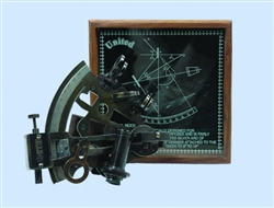 Small Brass Sextant