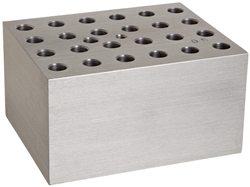 Drybath Block holds 24 x 0.5ml vials