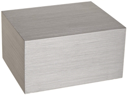 Drybath Block- Solid for Microscope Slides or Machining