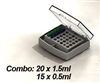 BenchMark Multi-Therm Combo  Block -  20 x 1.5ml & 15 x 0.5ml vials