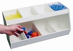 8 Compartment Lab Storage Bin