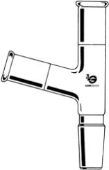 3-Way Glass Adapter 14/20 Joint