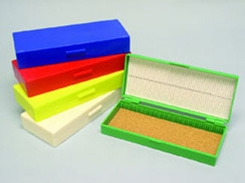 50 Capcity Microscope Slide Box