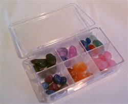 Tumbled Gemstone Collection Box