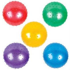 Set of 5 Small Knobby Balls