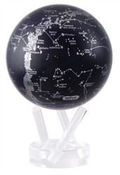 Mova 4-1/2" Solar Spinning Constellation Globe