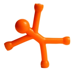 Orange Solid Mini-Q-Men Magnetic Man