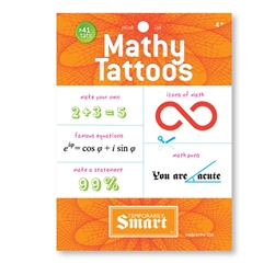 Mathy Temporary Tattoos