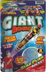 Inflatable Giant Rocket 41 inches long