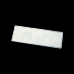 Double Concave Microscope Slides Pk/72