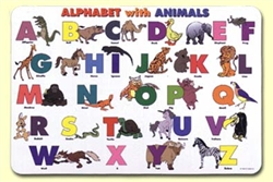 Alphabet with Animals Placemat