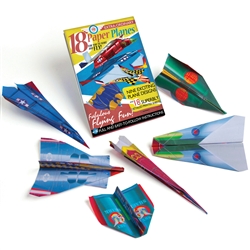 Paper Airplane Kit - 18 planes