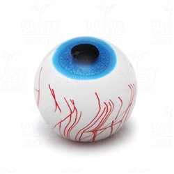 Large Glass Glow in Dark Eyeball Paperweight