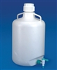 Carboy with Stopcock 10L Polypropylene