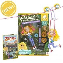 Goldie Blox Zipline Action Figure