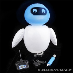 Inflatable Remote Control Light Up Robot