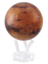 Mova 6" Solar Spinning Mars Globe