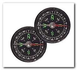 1" Compass 2 pieces