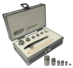 Accuris Class E2 6pc Ananlytical Balance Calibration Weight Set