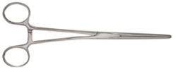 8" Curved Forceps Self-Locking