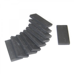 Black Mineral Streak Test Plate