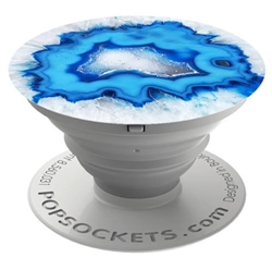 Popsockets Phone Grip and Stand -Ice Blue Agate