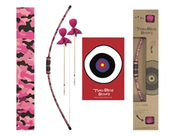 Two Bros Bows Pink Camo Bow & 2 Arrows