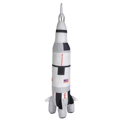 30" Plush Saturn V Rocket
