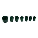 Rubber Stopper -Solid - Size 000