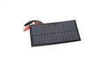 7.2 Volts 200mA 1.4 Watt Solar Panel with Alligator Clips