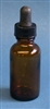 Amber Bottle with dropper 1/2 oz.