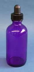 Cobalt Bottle 1 oz. with dropper