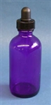 Cobalt Bottle 2 oz. with dropper