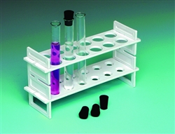 Test Tube Rack Plastic 12 Holes