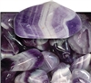 Banded Amethyst Tumbled 1"