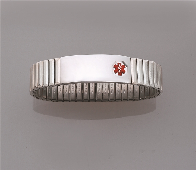 Large Sterling Silver Expansion Bracelet