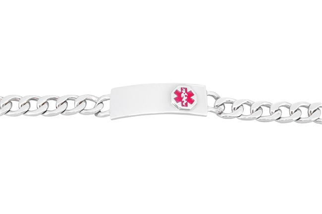 Small Sterling Silver Link Bracelet For Kids