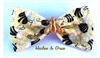 Bee Happy Hair Bow - Bee Print